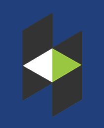 Houzz logo nav blue